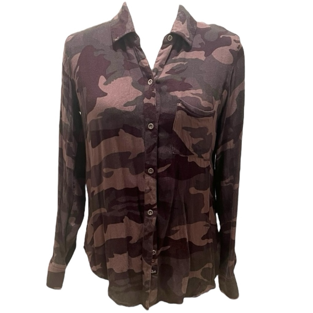 Rails Size S "Hunter" Button-Down Shirt In Camo F… - image 1